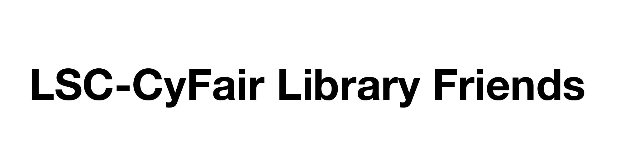 Friends of the Harris County Public Library, LSC-CyFair Branch